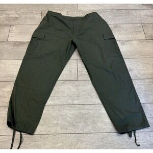 Genuine Gear Pants Mens Adjustable Size 2XL Tactical Pants Military Cargo Green
